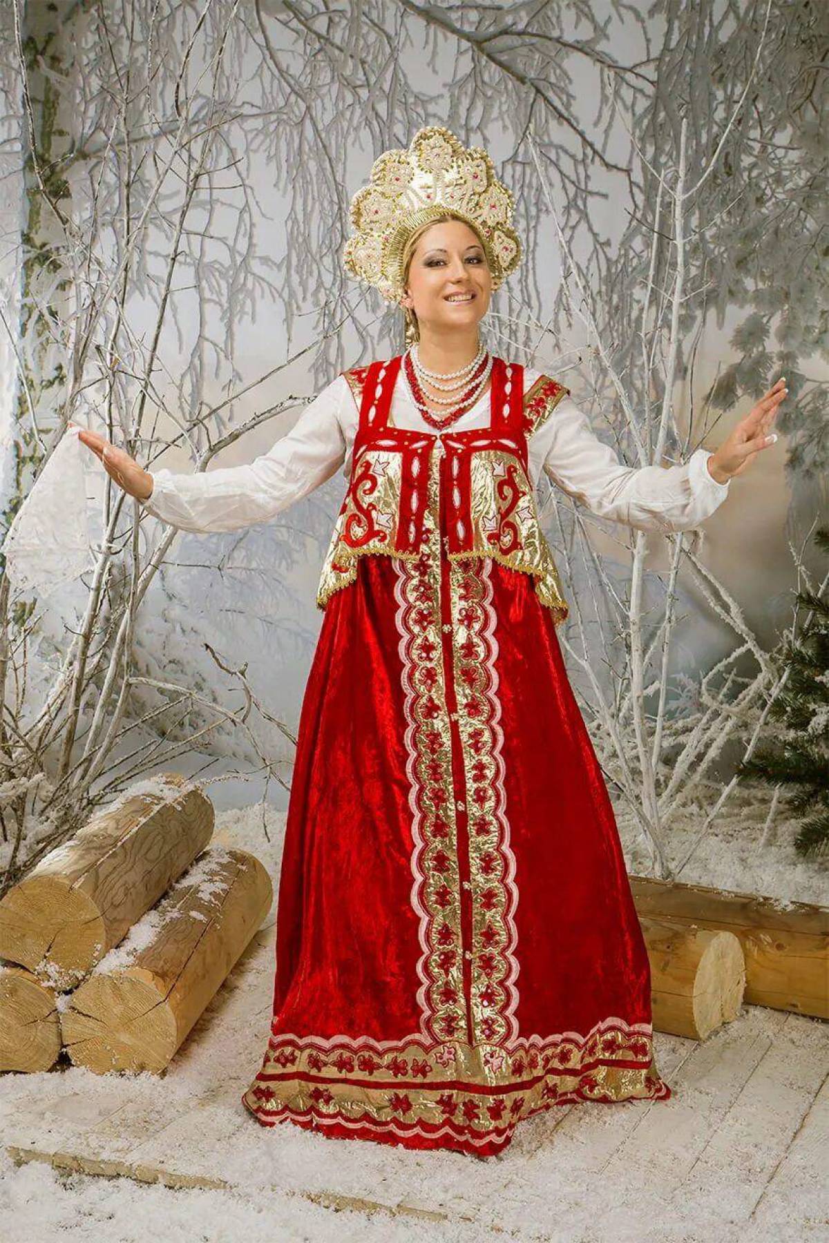 Girls in Slavic costumes in Hamamatsu