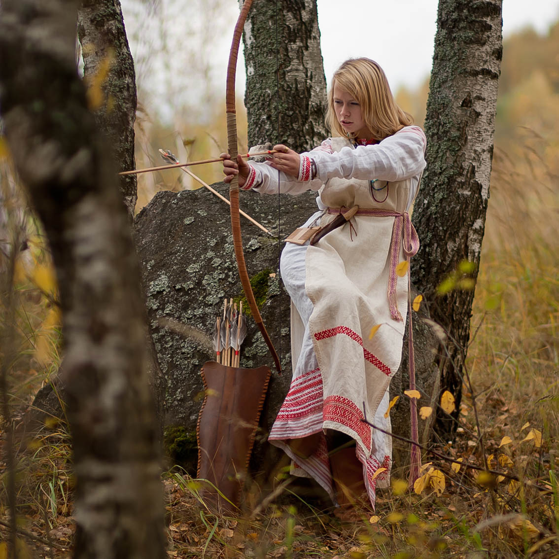 Sexy photo Girls in Slavic costumes in Hamamatsu